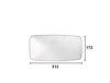VOLVO 81637330100 Mirror Glass, ramp mirror